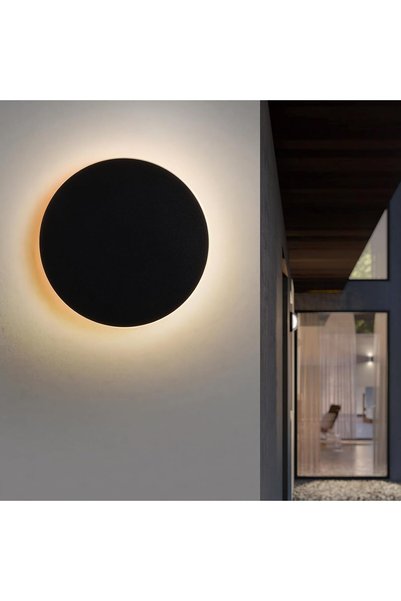 Generic Outdoor Wall Light, Indoor LED Black Modern Wall Light Aluminum Water...