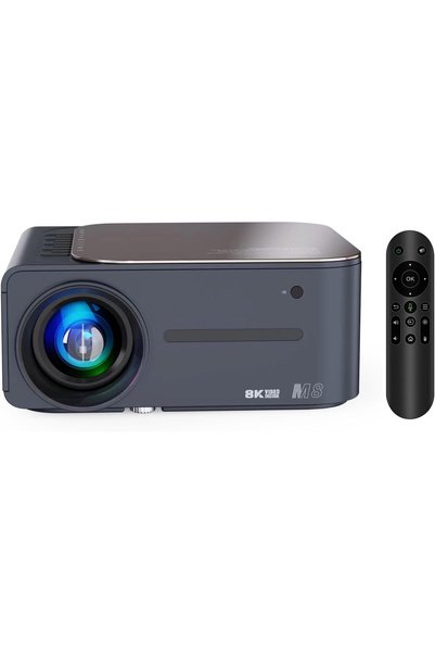 Generic Projector 8K HDR Ultra Clear 2.4G+5G WiFi BT5.0 Keystone Correction P...