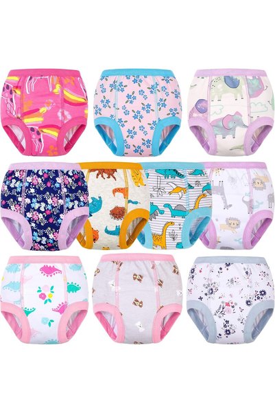 Generic Potty Training Underwear 10 Packs Absorbent Toddler Training Pants fo...