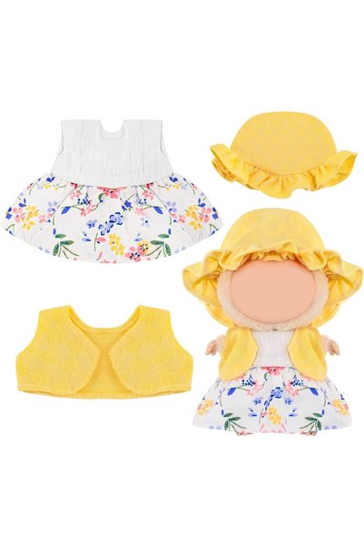 Generic 17cm Doll Clothes Set for Labubu, Dress Outfits & Accessories for Dol...