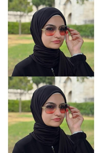 ALDAIYR 2 Pcs Combed Cotton Shawl Plain