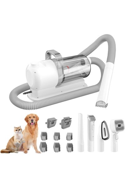 Generic Pet Grooming Kit Equipped with 12 Detachable Dog Grooming Vacuum,2.5L...