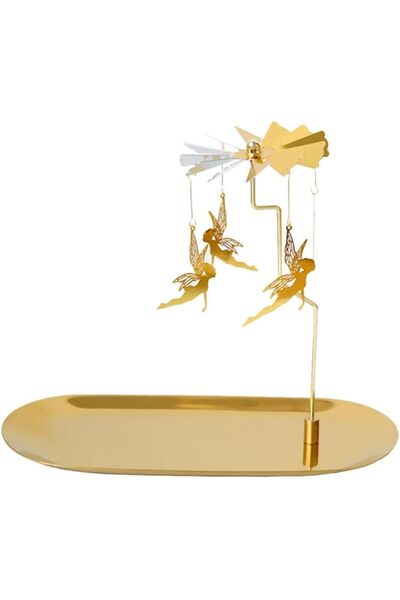 Generic Rotary Candle Holder Spinning Candleholder, Fairy Rotating Candle Hol...