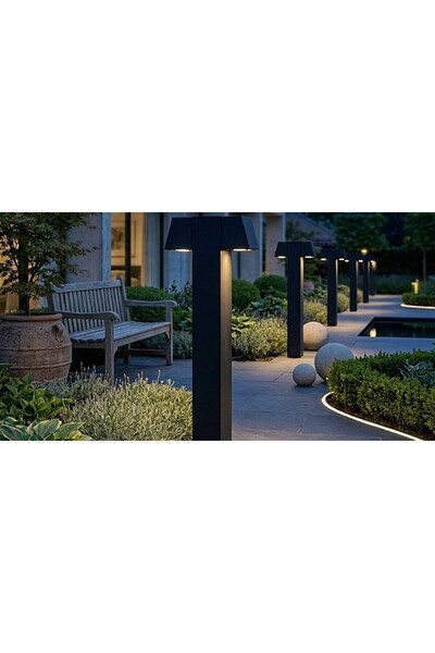 Generic Brand Garden Lantern Black Licensed 60 cm Gu10
