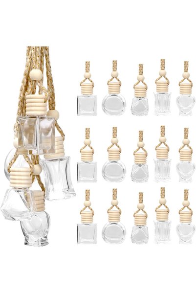 Generic 20PCS 5 Shapes 8ML Hanging Car Air Freshener Diffuser Car Air Freshen...