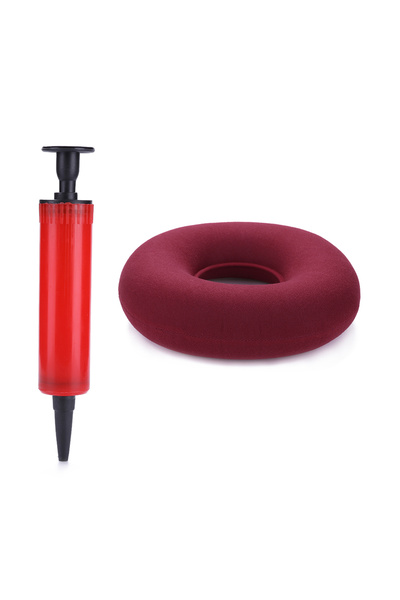 Choice Red Donut Pillow Hemorrhoid Tailbone Cushion Hemorrhoid Pillows Tailbo...