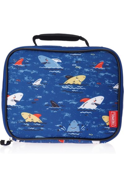 Generic Standard Reusable Insulated Lunch Bag - Sharks, N111991