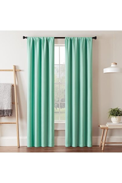 Generic Blackout Curtains for Bedroom-Darrell 37" x 95" Insulated Darkening S...