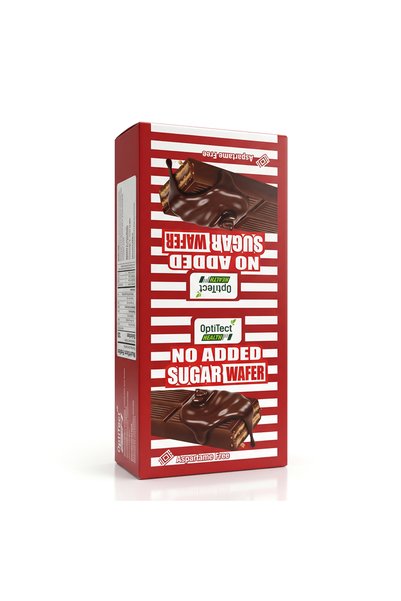OptiTect Health No Added Sugar Wafer, Box of 25 Bars