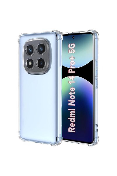 OEM Carcasă transparentă rezistentă la șocuri din TPU și PC pentru Xiaomi Red...