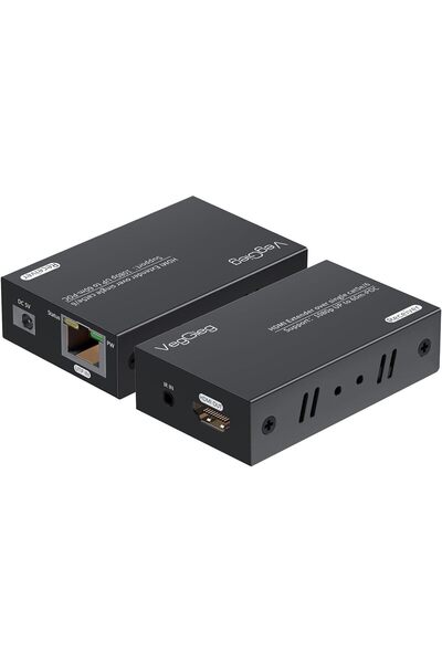 HANEL HDMI Cat6 60 Metre TV Extender Alıcı Verici Adaptör