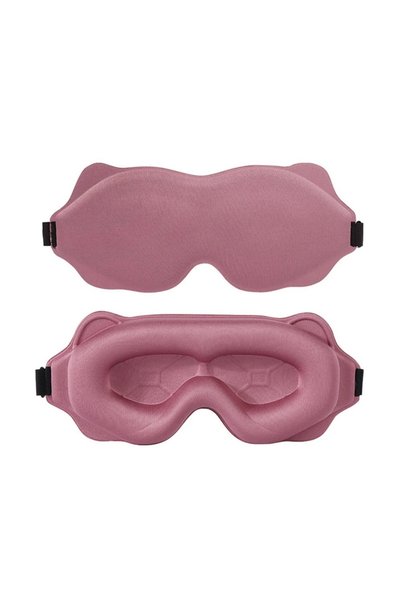 Choice Pink 3D Sleep Mask Sleeping Aid Blindfold Block Out Light Portable Sof...
