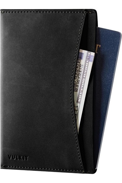 Generic Passport Cover Ultra Slim Design Leather Passport Sleeve RFID Blockin...