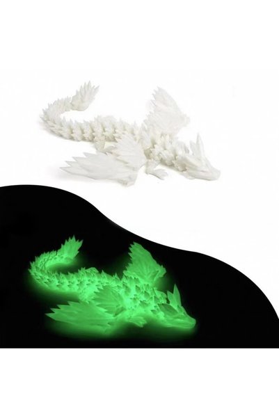 Choice Style 4 3D Printed Dinosaur Movable Echinosaurus Figurine Dragons Bone...