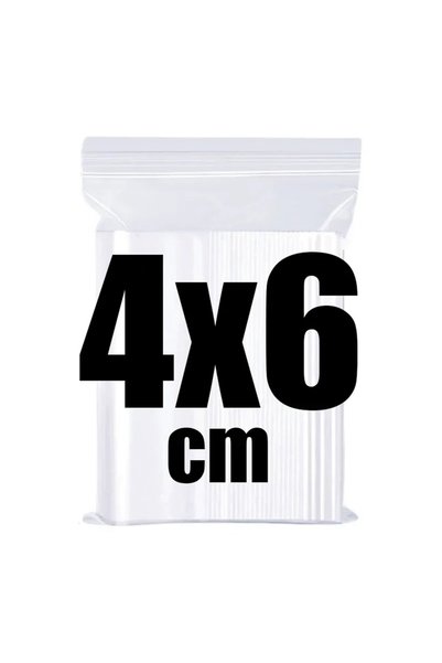 Choice 600PCS 4x6cm 100-600Pcs Small Zip Lock Plastic Bags Reclosable Transpa...