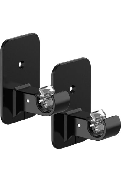 Generic No Drill Curtain Rod Brackets, 2 Pcs Self Adhesive Holders for 5/8 In...
