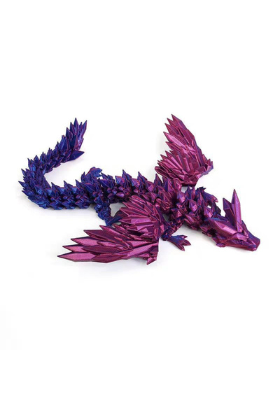 Choice Style 1 3D Printed Dinosaur Movable Echinosaurus Figurine Dragons Bone...