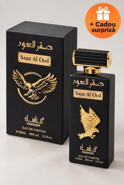 OferteTop Parfum Arăbesc pentru Bărbați Saqr Al Oud, Eau de Parfum 100 ml, Or...