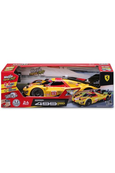 BBURAGO - Ferrari 499P LMH #83 Le Mans 2024-1/16 - RC Vehicle 2.4 GHz - Recha...