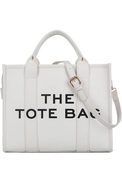 Generic The Tote Bags for Women - Large PU Leather Tote Bag Trendy Travel Tot...