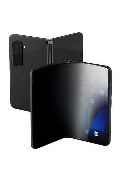 COMANDO Privacy Film for Microsoft Surface Duo 2, No Spy SafeView, Total Conf...