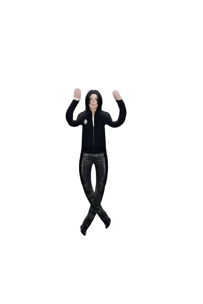 Choice Sports MJ Michael Jackson Decorative Dolls Flexible Abstract Rat Jerky...