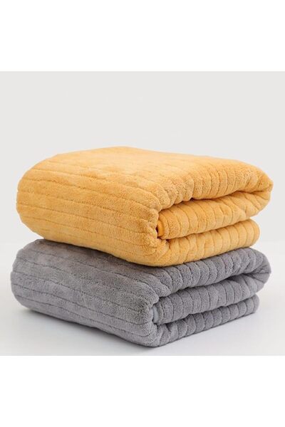 Generic Microfiber Towel 90x160 cm 2 PCS Bath Towel Microfiber Soft, Durable ...