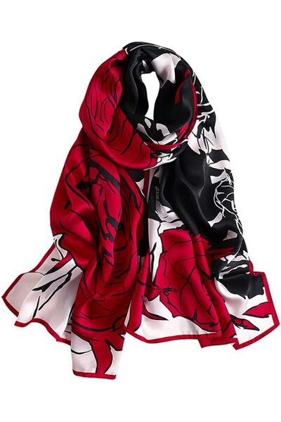Generic 100% Mulberry Silk Long Scarf for Women, Large Oblong Sunscreen Shawl...