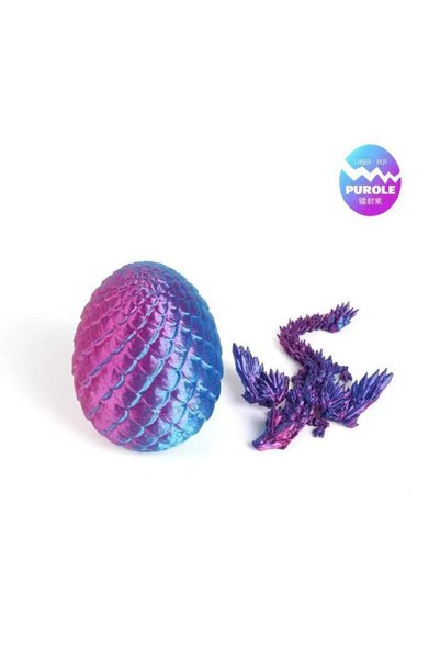 Choice Dragon and Egg--12 15cm 3D Printed with Movable Wings Dragon Movable J...