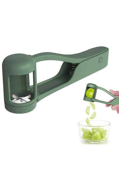 Choice green Grape & Tomato Cutter – One Second Quarter Slicer for Toddlers, ...
