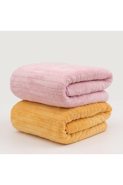 Generic Microfiber Towel 90x160 cm 2 PCS Bath Towel Microfiber Soft, Durable ...