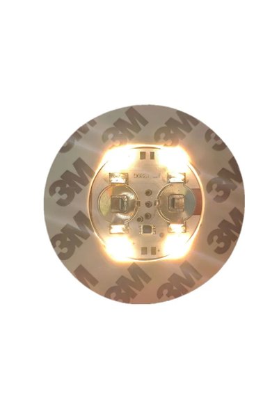 Choice Warm 1PCS 60MM-With battery 1-40PCS Battery Powered LED Coaster 3 Mode...
