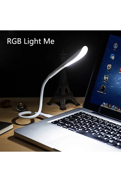 Choice مصباح LED أسود محمول يعمل بمنفذ USB، مصباح LED للقراءة يعمل باللمس، من...