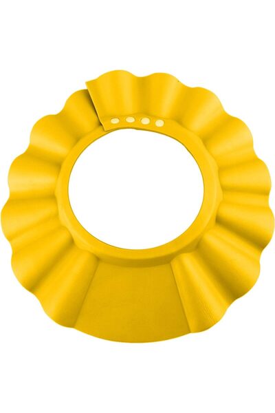 Generic Baby Shower Cap - Yellow, Bath Visor, Hair Shield Cap for Baby Bath S...