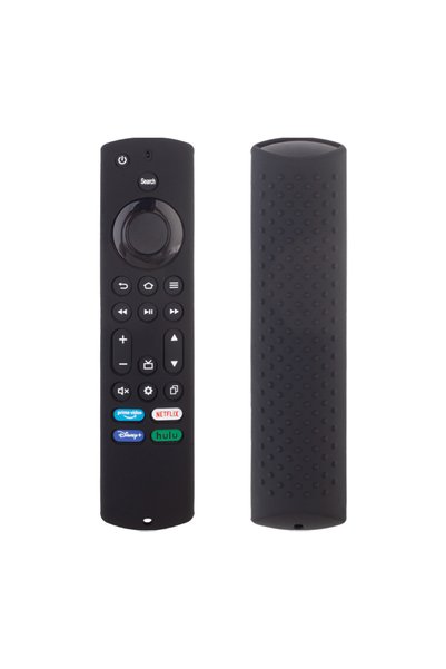 Choice حافظة ريموت سيليكون سوداء لجهاز 2023 Fire TV Stick 4K Max 2nd/Fire TV ...