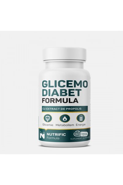 NUTRIFIC Glicemo formula, 60 capsule vegetale,
