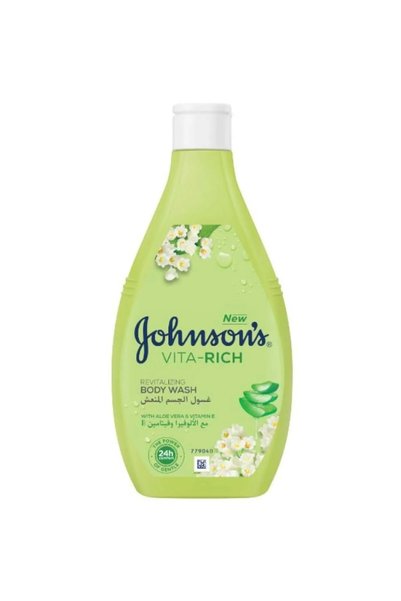 Johnson 's Vita-Rich Refreshing Body - Wash with Aloe Vera and Vitamin E | 400ml