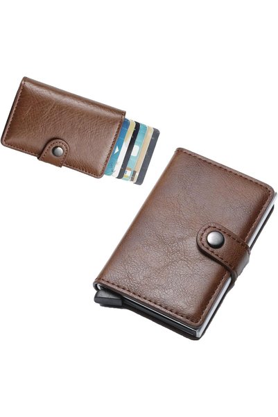 Generic Men's Wallet, Protective Card Holder, Compact Business Card Holder Wa...
