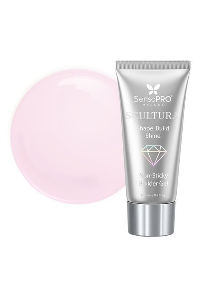 SensoPRO Milano Polygel SCULTURA Μη Κολλώδες - Milky Blossom, 15ml