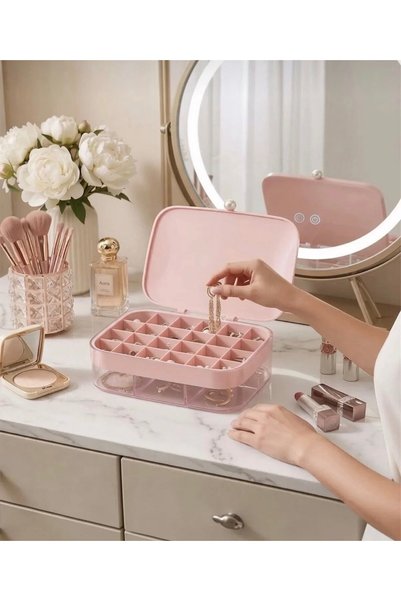 MİMOZA PARK Jewelry Organizer, Necklace, Ring, and Earring Organizer Accessor...