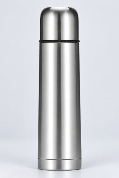 BLACK Recipient termoizolant BLACK, Perete Triplu și Capac Tip Cană, 750 ml