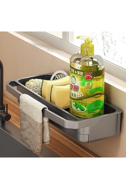 Generic Kitchen Sink Organizer, Multi functional Hanging Drain Rack for Cloth...