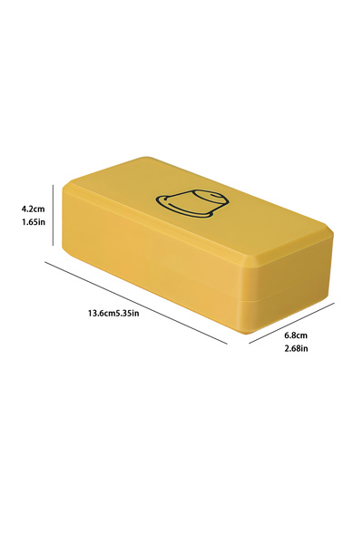 Choice yellow Yellow 180° Full Opening Coffee Capsule Storage Case, Dustproof...