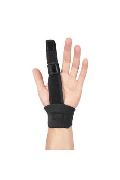 Choice دعامة إصبع GOBYGO سوداء، قطعة واحدة، مصممة لدعم الإبهام، مصنوعة من سبا...