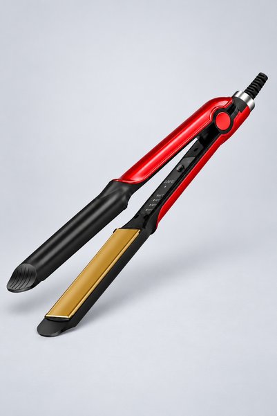 BLACK Placă electrică pentru păr, Indicator LED, 4 trepte de temperatură, 160...