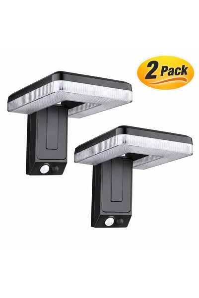Choice 2Pcs Foldable Solar Wall Light 120° Adjustable Motion Sensor Outdoor L...