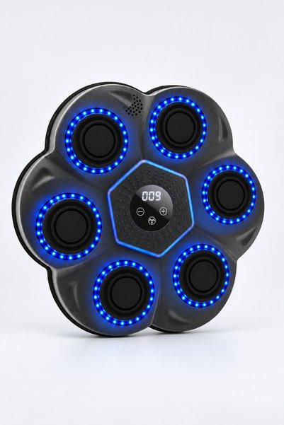 BLACK Panou interactiv pentru box cu mănuși BLACK, 40,5 x 40,5 cm și ținte LED