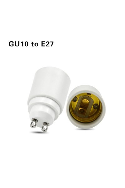 Choice محول لمبة GU10 إلى E27 من JOYINLED، 1/10 قطعة، محول GU10 ذكر إلى E27 أ...