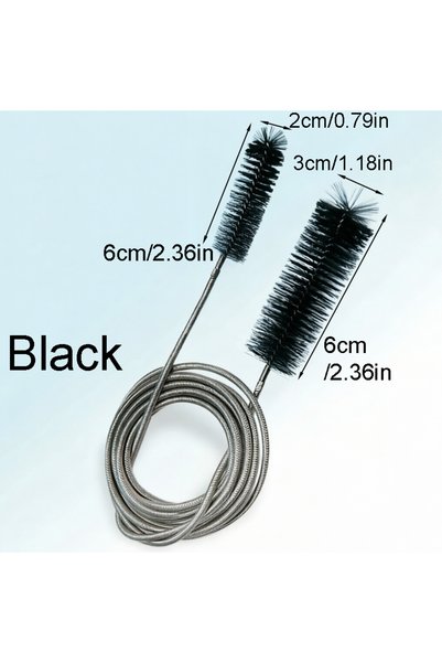 Choice 90cm Black Aquarium Cleaning Brush for Water Filter Pump Lily Pipe Air...