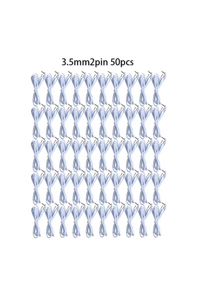 Choice 3.5mm 2pin 50pcs Electrode Cable Line Wire for TENS Acupuncture 2/4 Pi...